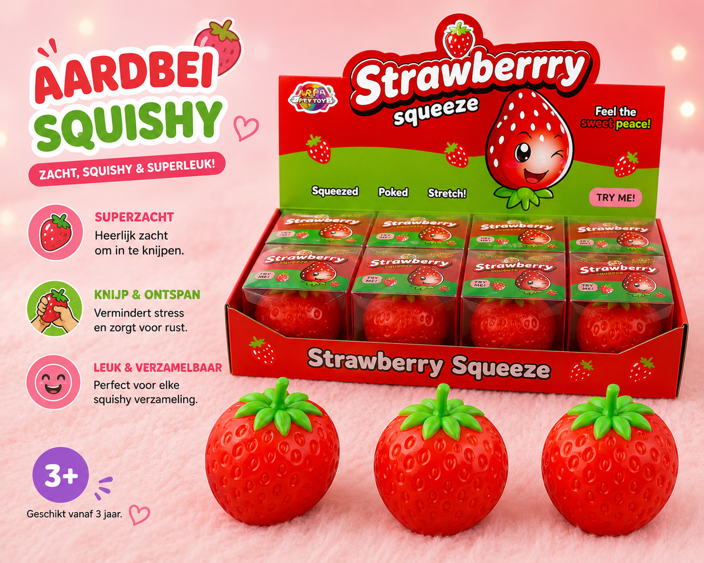 Squishy - Aardbei