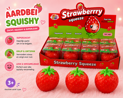 Squishy - Aardbei