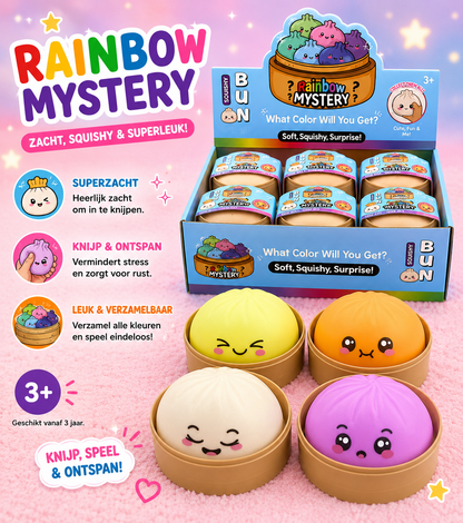 Dumpling Squishy Pastel Colours (8,5 cm)